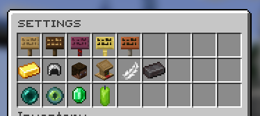 BiscuitSMP player settings menu