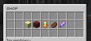 BiscuitSMP shop category menu